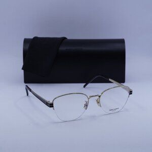 Saint Laurent SL M64 005 Cat Eye Eyeglasses 52mm – Gold/Black